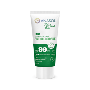 Anasol Protetor Solar Facial Tsd-Antioleosidade Fps 99 - 40 G