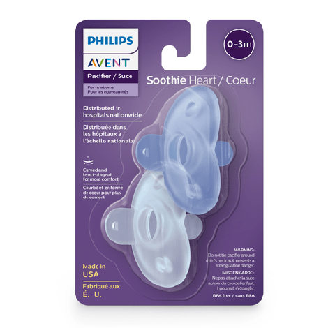AVENT PPS CHUPETA SOOTHIE 0-3M DUPLA AZUL SCF099/01 CH EMB X 1UN