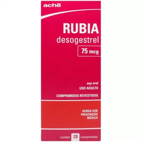 Rubia 75mcg 28 comprimidos revestidos